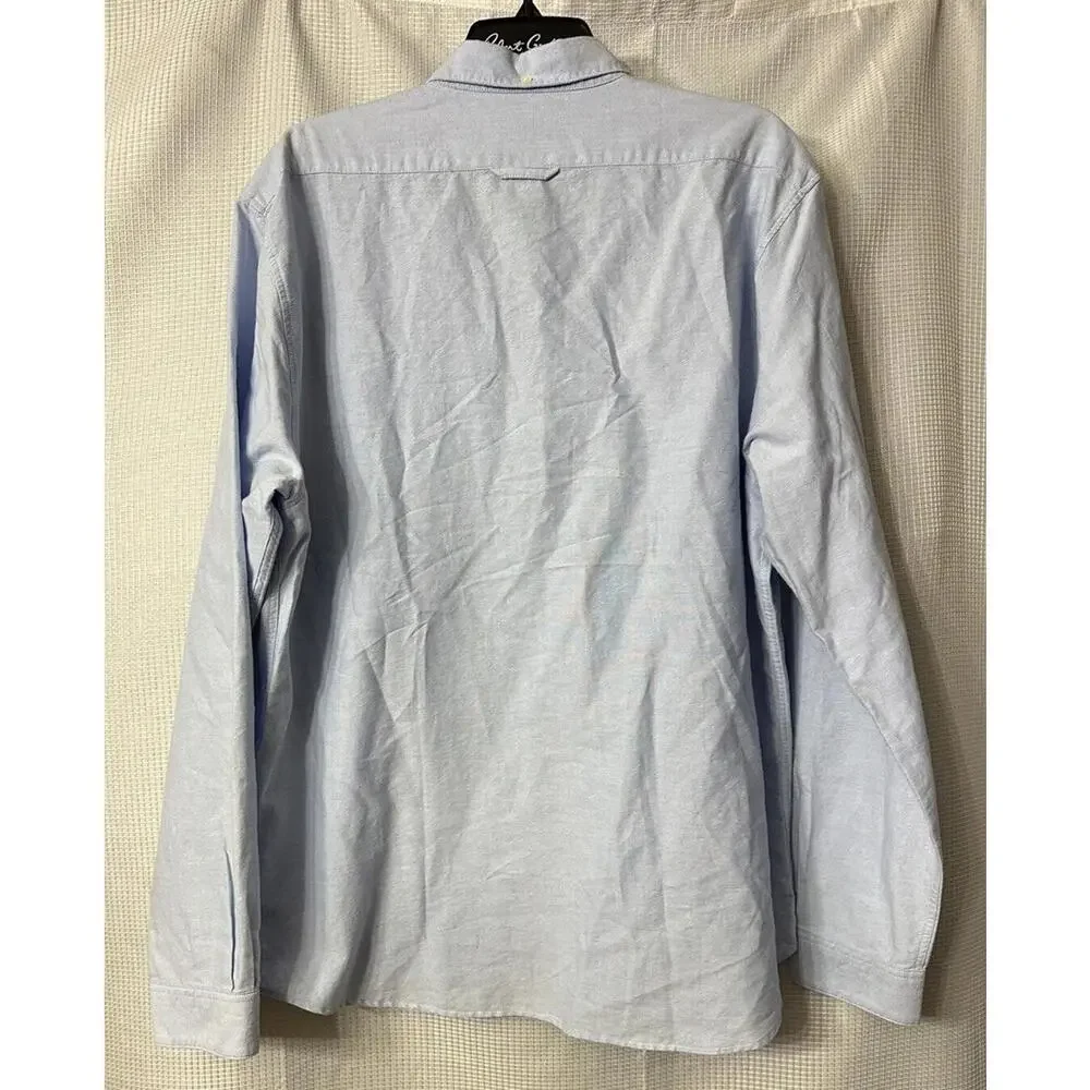 NWT Cuisse De Grenouille Paris Mens Johnson 08 Long Sleeve Button Shirt Size XXL - Picture 9 of 12